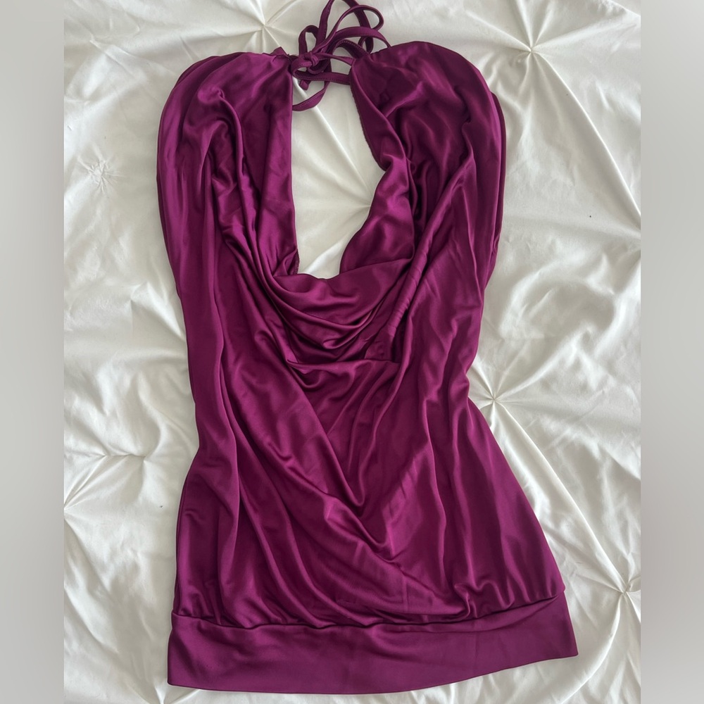 French Connection Deep Purple Top